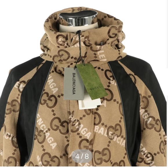 Gucci x Balenciaga the hacker project hooded jacket - Picture 4 of 9